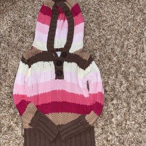 Old Navy Multicolor Striped Knitted Sweater